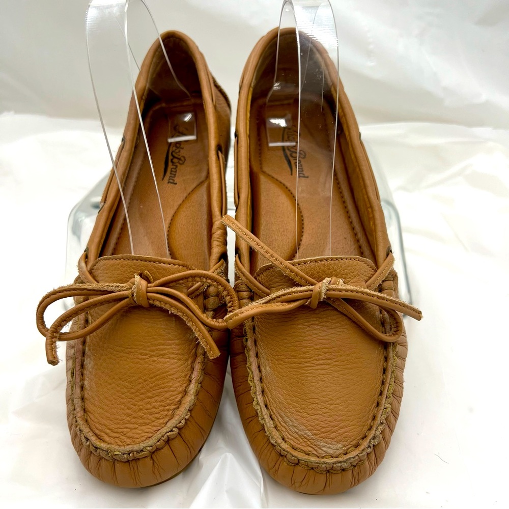 Lucky Brand Darice Leather Moccasins Size 8